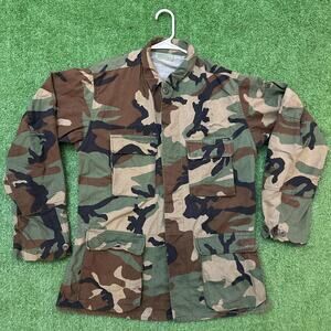 Vintage 90s Military Camo Jacket